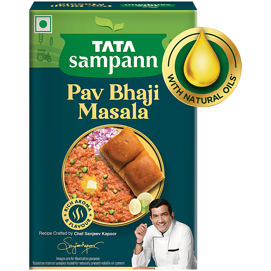 Tata Sampann Pav Bhaji Masala With Natural Oils - Mixed Spice Blends on OZO Mart