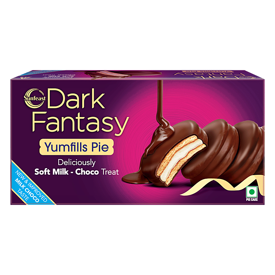 Sunfeast Dark Fantasy Yumfills Pie Cake - Cakes & Pastries on OZO Mart