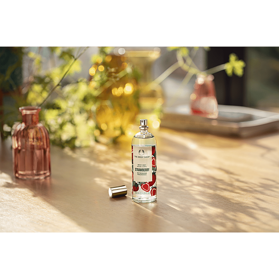 Buy The Body Shop Body Mist Strawberry For Women 100 Ml Bottle