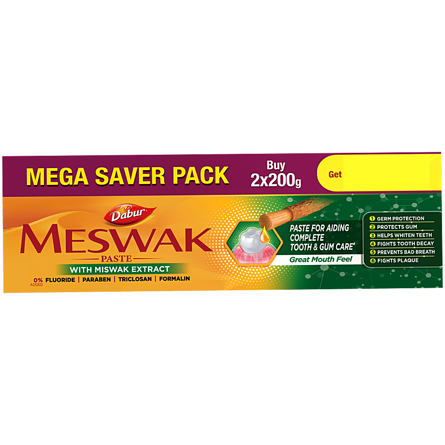 Dabur Meswak Toothpaste - For Complete Gum Care - Oral Care on OZO Mart
