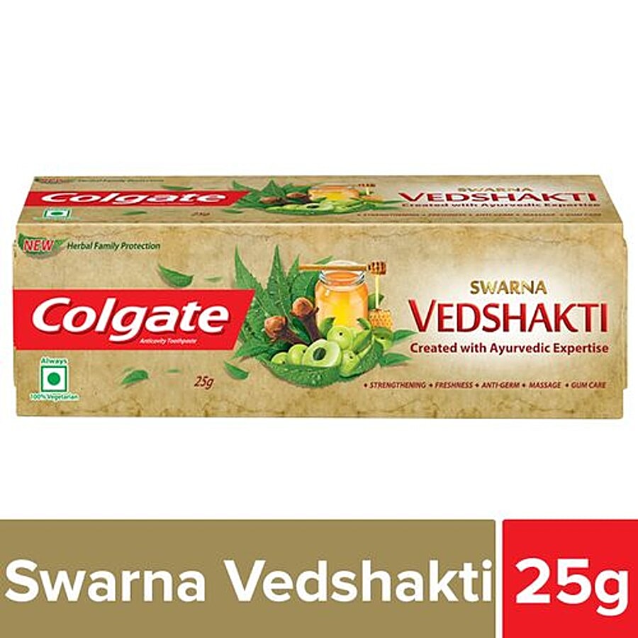 Colgate Swarna Vedshakti Toothpaste - Oral Care on OZO Mart