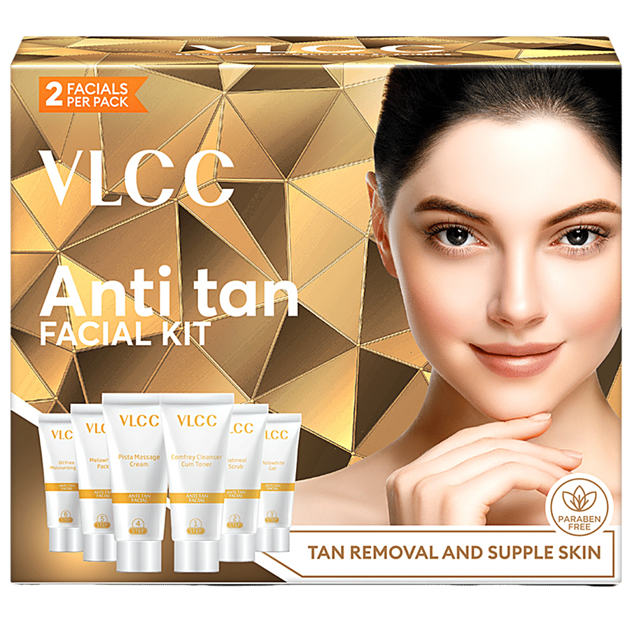 VLCC Facial Kit - Anti Tan Single - Skin Care on OZO Mart