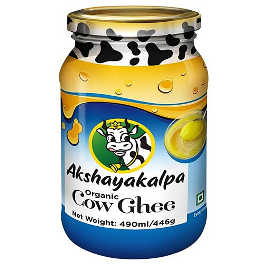 Akshayakalpa Organic Cow Ghee/Tuppa - Ghee & Vanaspati on OZO Mart