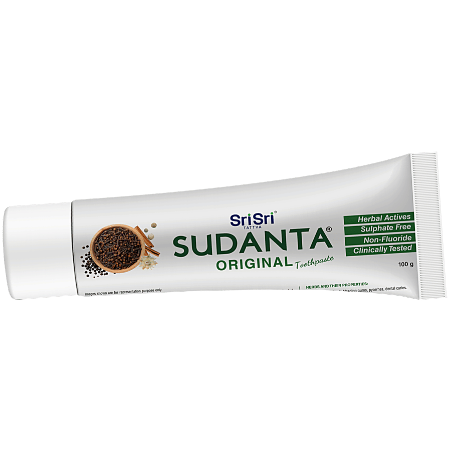 Sri Sri Tattva Sudanta Original Toothpaste - Oral Care on OZO Mart
