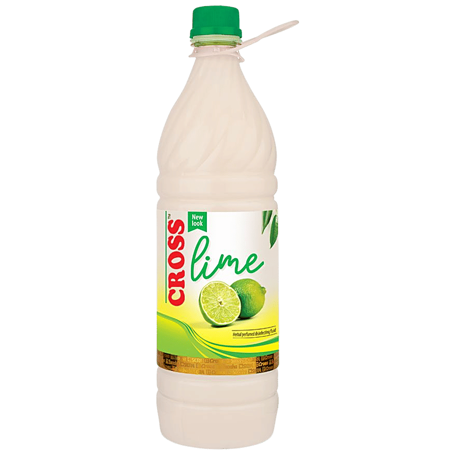 Cross Floor Herbal Disinfect & Perfumed Fluid - Lime - Deodorants & Perfumes on OZO Mart