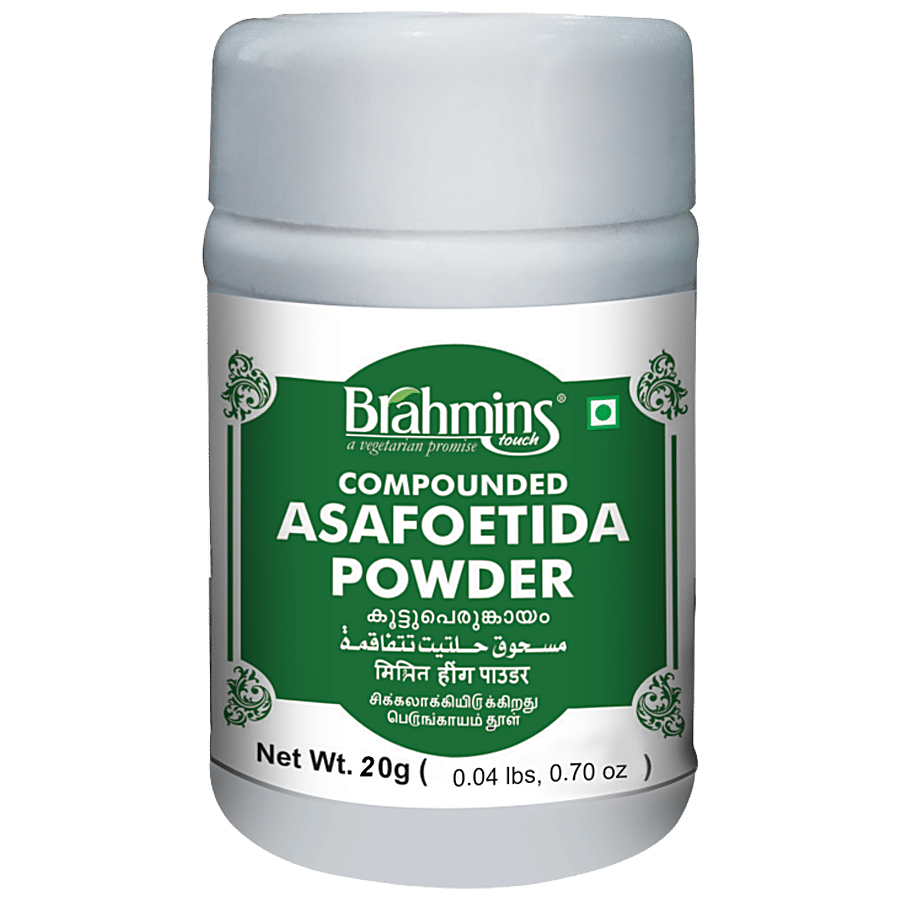 Brahmins Asafoetida Powder Compounded - Powdered Spices on OZO Mart
