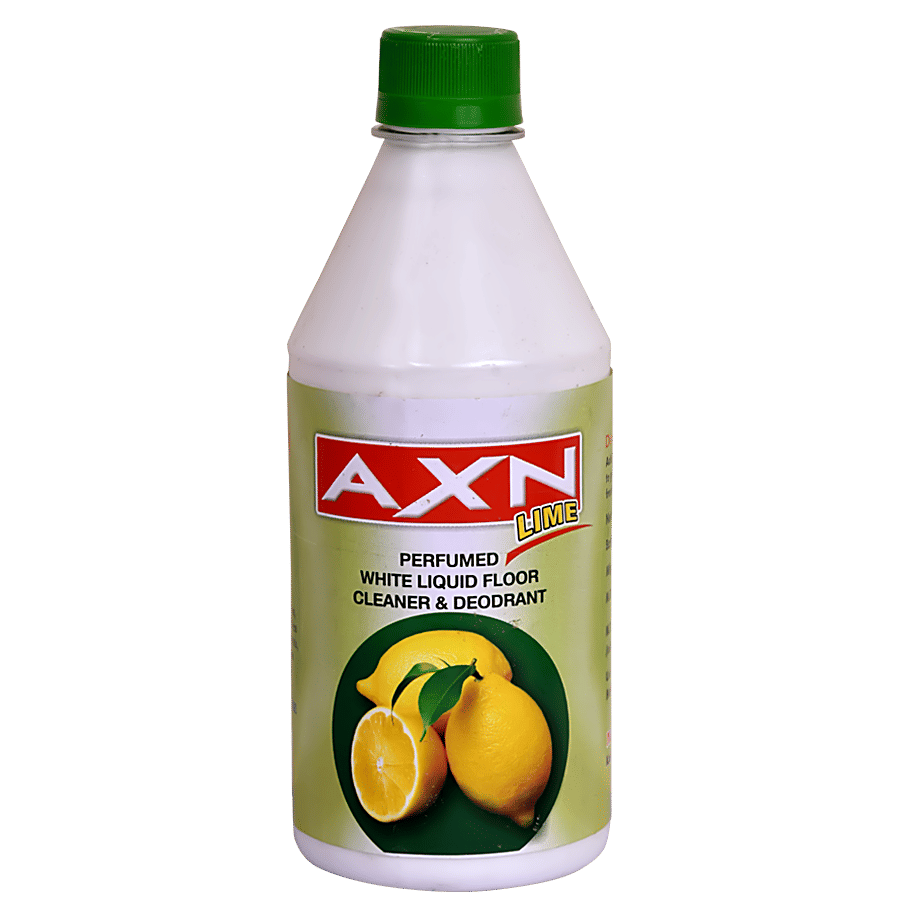AXN Floor Perfumed White Liquid Cleaner & Deodorant - Lime - Deodorants & Perfumes on OZO Mart