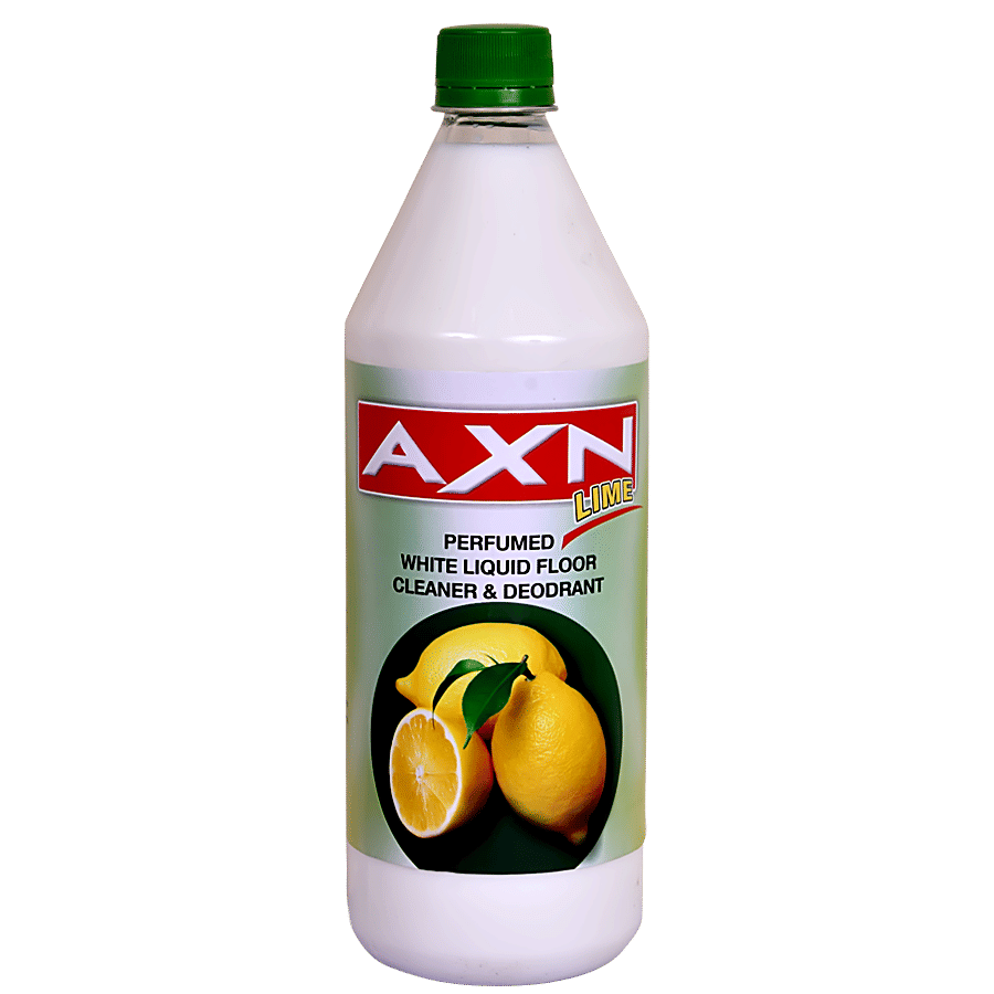 AXN Floor Perfumed White Liquid Cleaner & Deodorant - Lime - Deodorants & Perfumes on OZO Mart