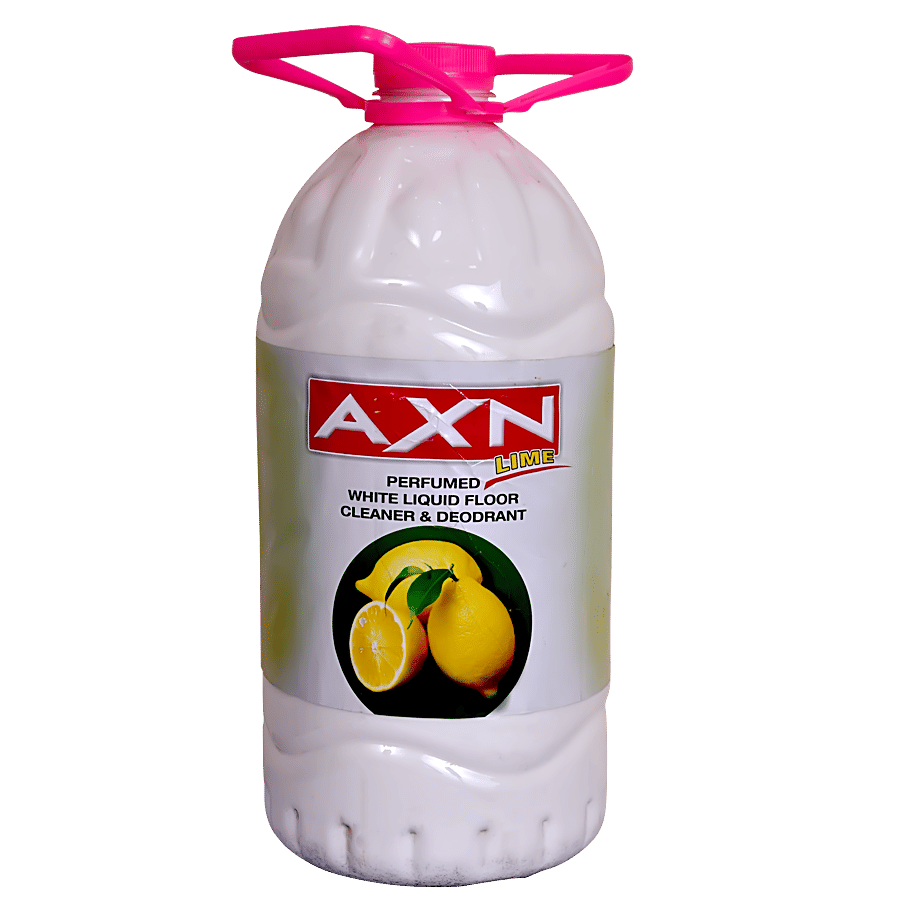 AXN Floor Perfumed White Liquid Cleaner & Deodorant - Lime - Deodorants & Perfumes on OZO Mart