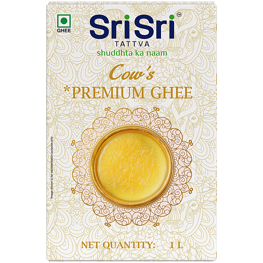Sri Sri Tattva Premium Cow Ghee - Ghee & Vanaspati on OZO Mart
