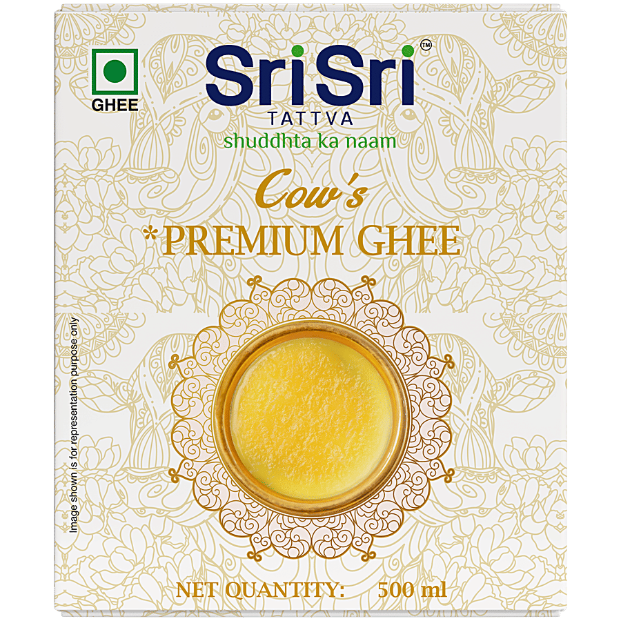 Sri Sri Tattva Cow' Premium Ghee - Ghee & Vanaspati on OZO Mart