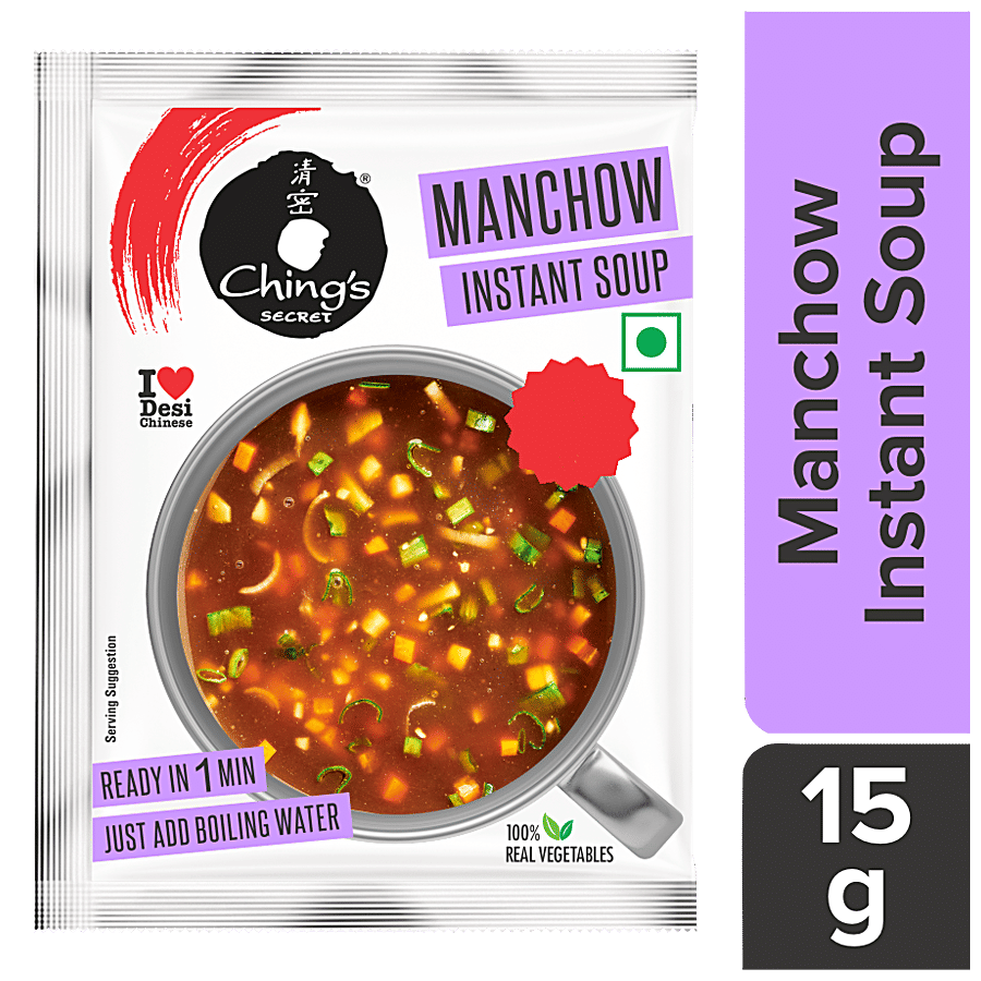 Ching's Secret Manchow Noodles Instant Soup - Real Vegetables - Noodles & Pasta on OZO Mart