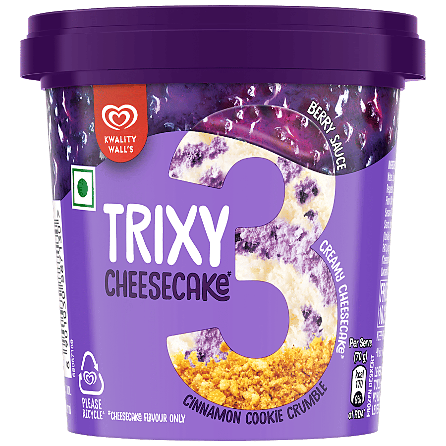 Buy Kwality Wall's Frozen Dessert - Trixy Cheese Cake Online at
