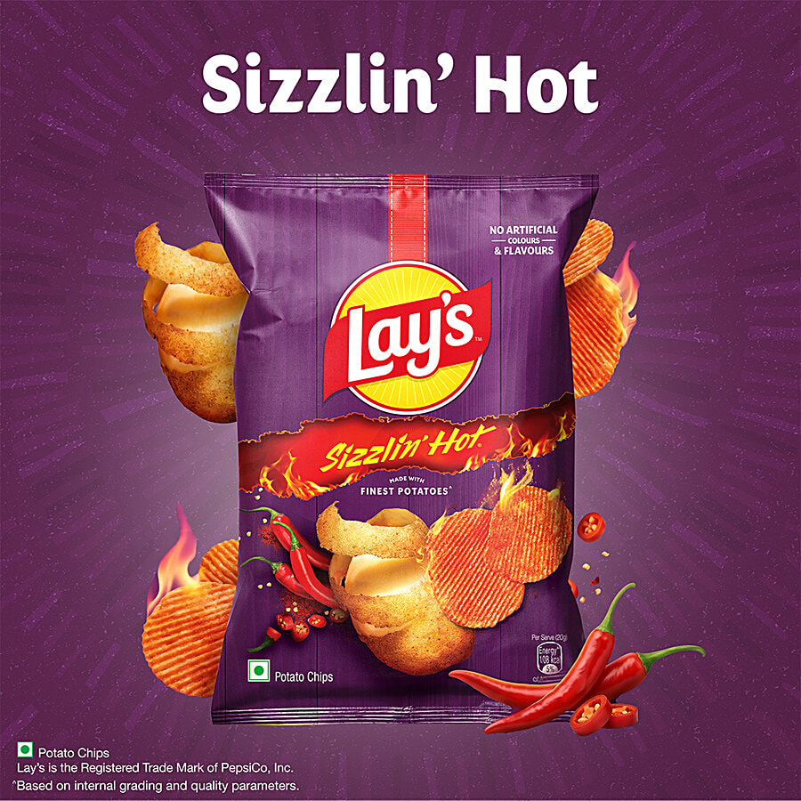Lay's Potato Chips - Sizzlin' Hot