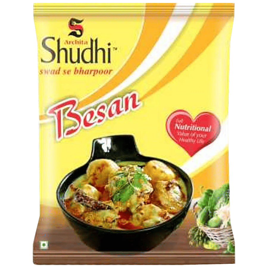 Archita Shudhi Besan - Nutritious, Healthy, Rich In Fibre - Dairy Breakfast on OZO Mart