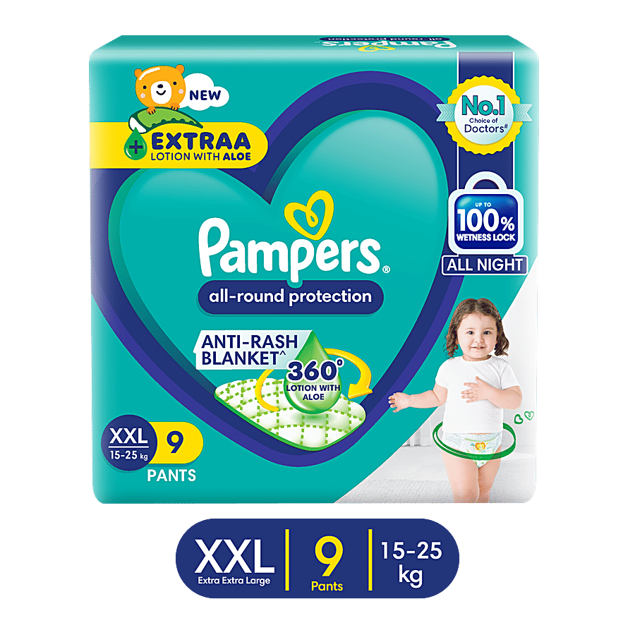 Pampers  Complete Skin Comfort Diaper Pants - XXL, 15-25 kg - Diapers & Baby Hygiene on OZO Mart