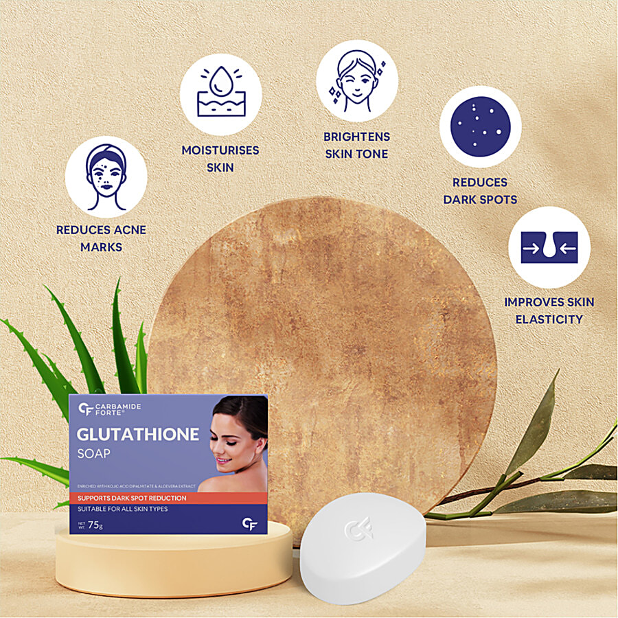 carbamide glutathione Buy Carbamide Forte L-Glutathione Reduced + Hyaluronic Acid Effervescent  Tablet - Orange Flavour Online at Best Price main image 1