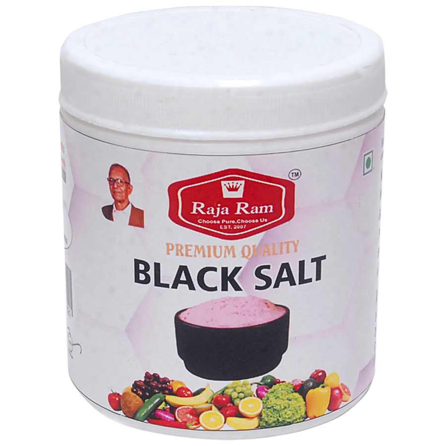 Raja Ram Black Salt - Adds Flavour - Salt & Sugar on OZO Mart