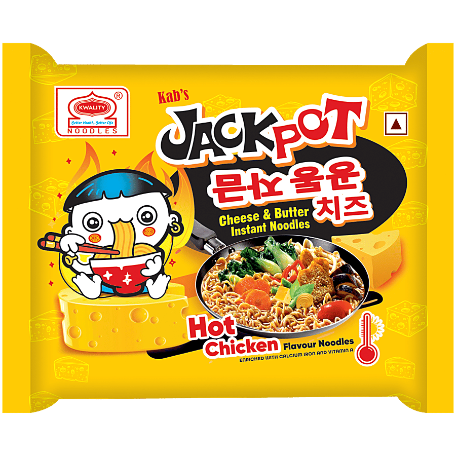 Buy Kab's Jackpot Cheese Butter Instant Noodles Hot Chicken