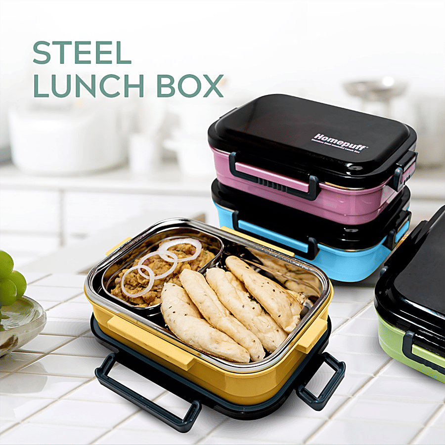 Buy Home Puff Stainless Steel Insulated Lunch Box For School