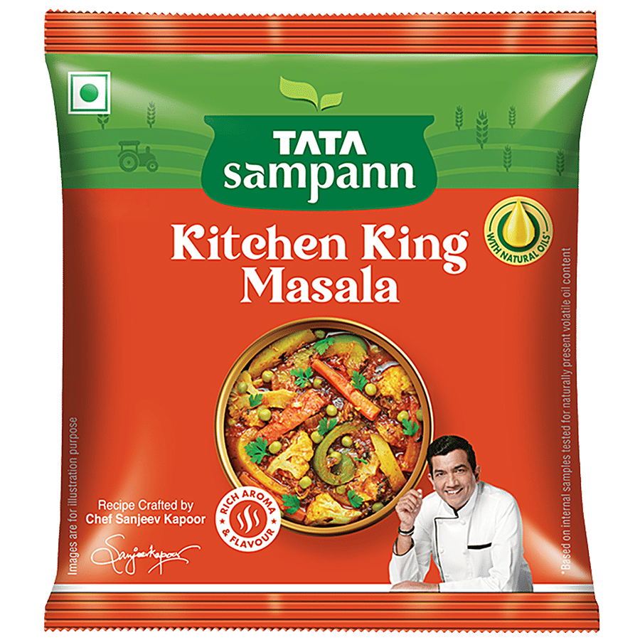 Tata Sampann Kitchen King Masala With Natural Oils - Mixed Spice Blends on OZO Mart