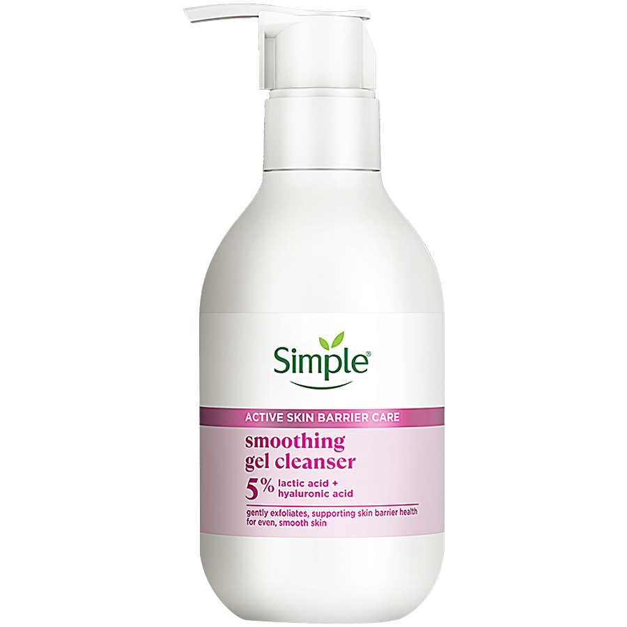 Simple Active Skin Barrier Care Smoothing Gel Cleanser - Skin Care on OZO Mart