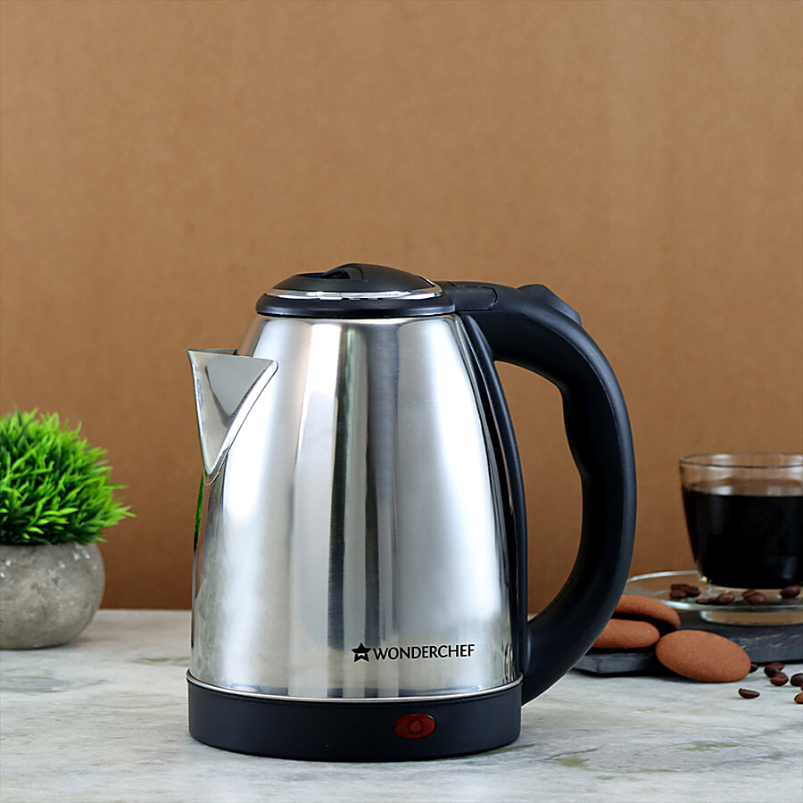 Wonderchef Stainless Steel Hot Water Kettle Buy Wonderchef Grey