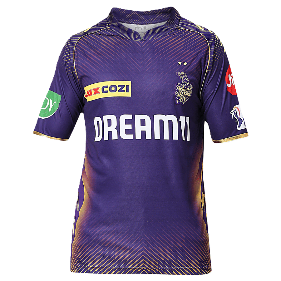 Buy Playr X Kolkata Knight Riders Fan Jersey T-Shirt Online at Best - Main Image