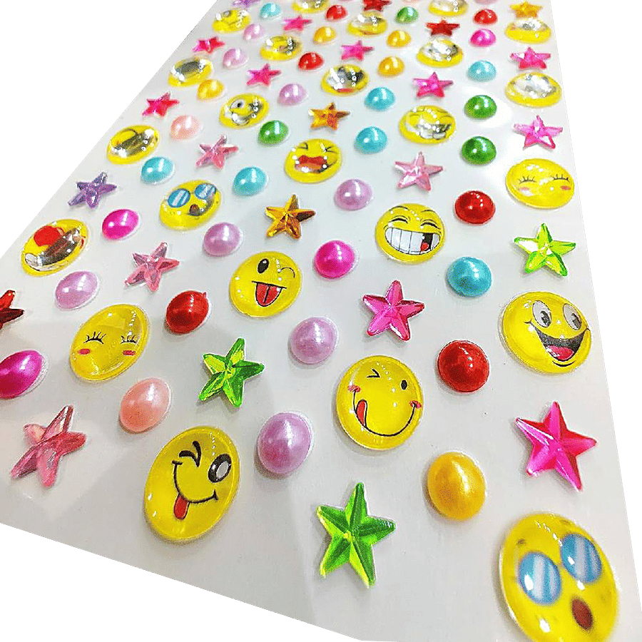 Buy Creative Space Plastic Stars Stickers Online at Best Price of