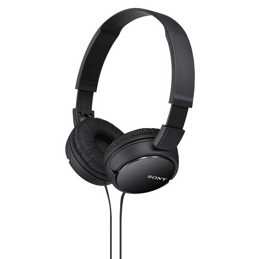 Buy Sony SONY MDR-ZX110/B Wired Headphone without Mic (On Ear