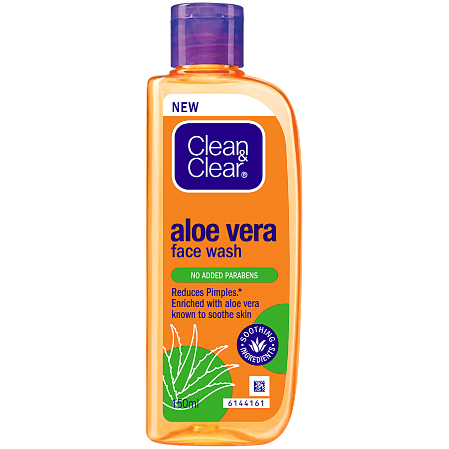 Clean & Clear Aloe Vera Face Wash - Skin Care on OZO Mart