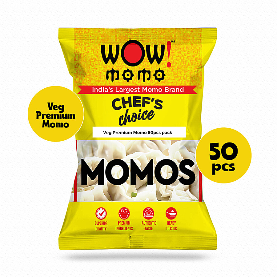 Buy Wow! Momo Veg Premium Momos - Super Saver Party Pack Online at