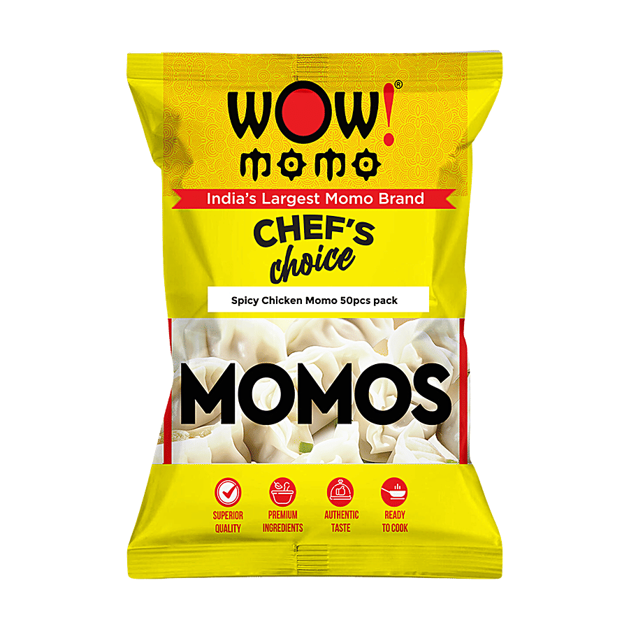 Buy Wow! Momo Spicy Chicken Momos - Super Saver Party Pack Online