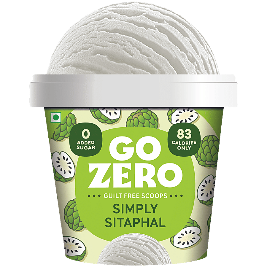 Buy Go Zero Simply Sitaphal Guilt Free Ice Cream Online at Best