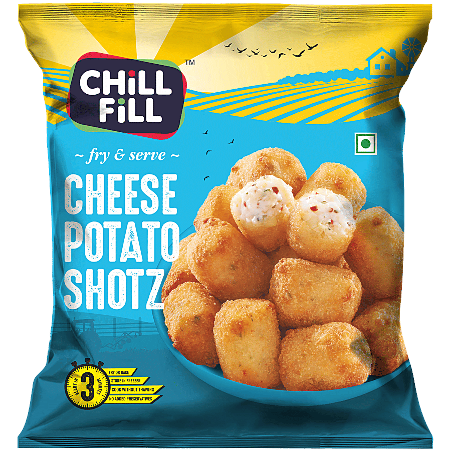 Chillfill Cheese Potato Shots - Frozen Snacks on OZO Mart