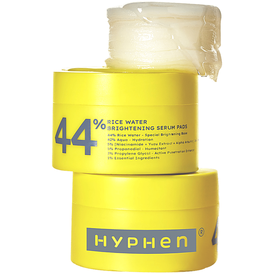 Hyphen 44% Rice Water Brightening Serum Pads - Feminine Hygiene on OZO Mart