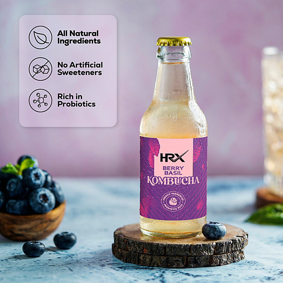 ドリンクエクスプレス Buy HRX By Eatfit Berry Basil Kombucha Online at Best Price of Rs