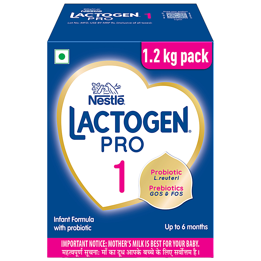 Nestle Lactogen Pro 1 Follow-up Powder Up To 6 Months - Baby Formula on OZO Mart
