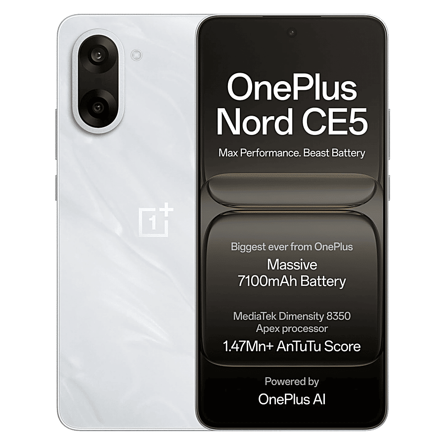 Oneplus Nord Ce5 5g (nexus Blue, 128 Gb, 7100 Mah)