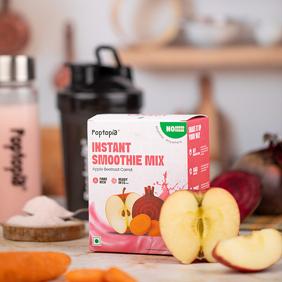 Buy Poptopia Apple Beetroot Carrot Instant Smoothie Mix Online at