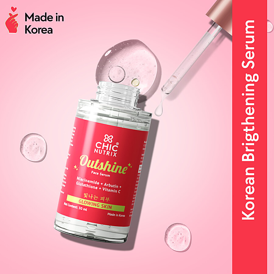 chicnutrix glutathione serum Buy Outshine Face For Glowing Skin Online at Best Price of Rs 567.77 Biotine Cernum Biosciences Introduces BPC-157 Form:Capsule