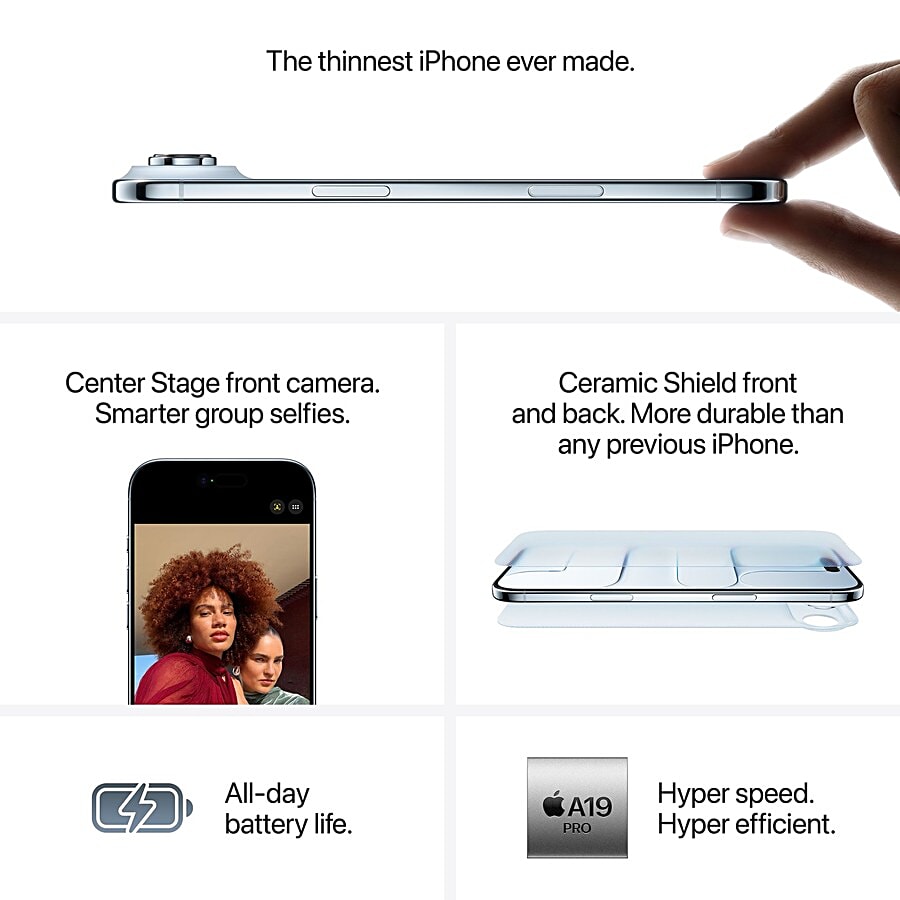 Buy Apple Apple iPhone Air (256GB, Sky Blue) Online at Best Price