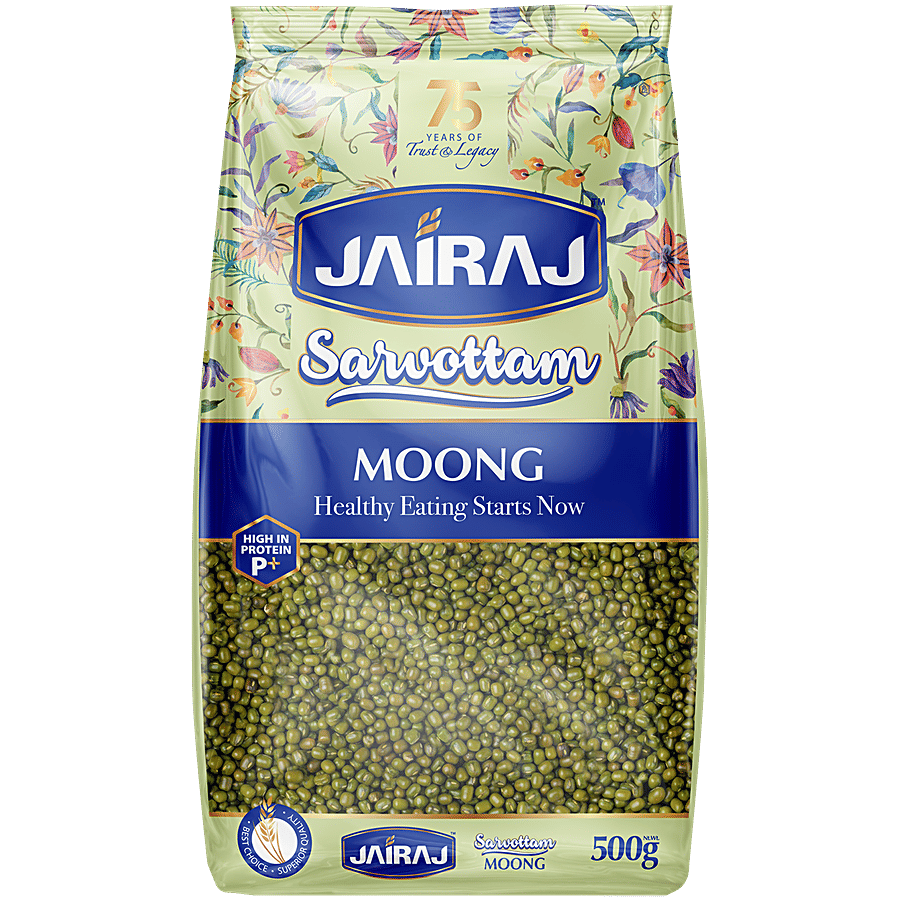 Jairaj Sarvottam Moong - Split Lentils (Dal) on OZO Mart