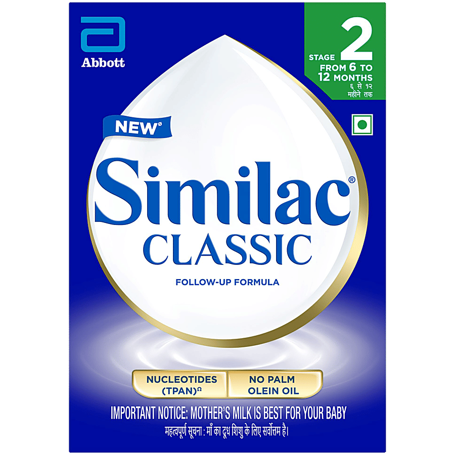 Similac Classic Stage 2 Follow-Up Formula For 6-12 Months - Baby Formula on OZO Mart