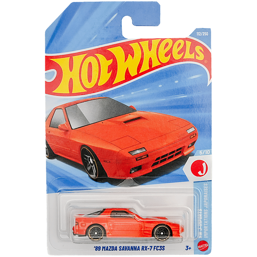Hot Wheels Mazda Savanna RX-7 レッド Buy Hot wheels Worldwide Basic 89 Mazda Savanna RX-7 FC3S Toy Car