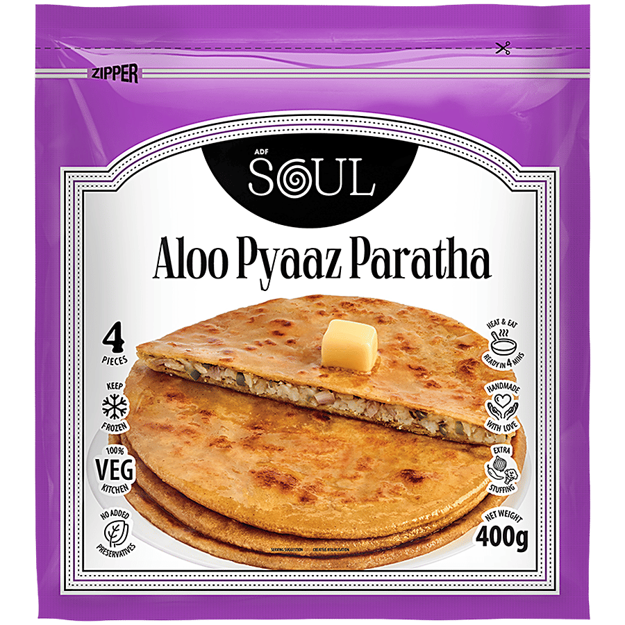 ADF Soul Aloo Pyaaz Paratha - Indian Namkeen on OZO Mart