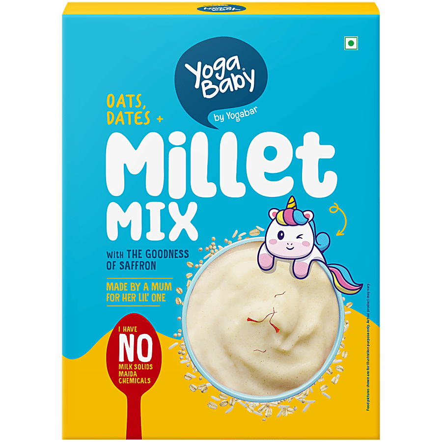 Yoga Bar Foods Oats, Dates + Millet Mix - Baby Formula on OZO Mart